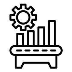 Vector Design Lean Tools Icon Style