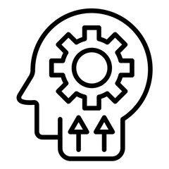 Vector Design Skill Development Icon Style