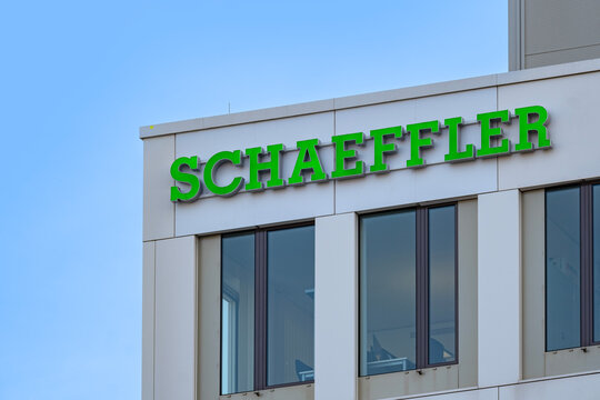 Schaeffler Group office, global automotive supplier, German efficiency and productivity in a modern work environment, Automotive Technologies in Frankfurt, Germany - February 29, 2024