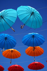 colorful umbrellas