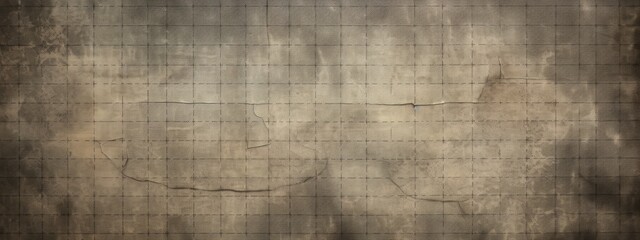 Old paper like graph paper Highly detailed, dark muted color, dark brown. - obrazy, fototapety, plakaty
