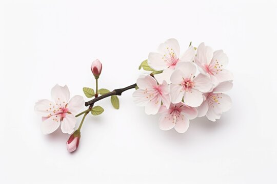 an image of two different flowers on a white background