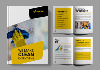 Cleaning Service Company Brochure