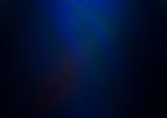 Dark BLUE vector bokeh template.