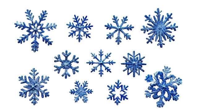 snowflakes on transparent background Remove png