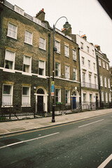 Fototapeta na wymiar Apartamentos típicos de Londres