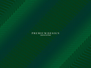 Green gradient colored lines abstract background. Modern design for banners, cards, web design, banners, certificates, etc.