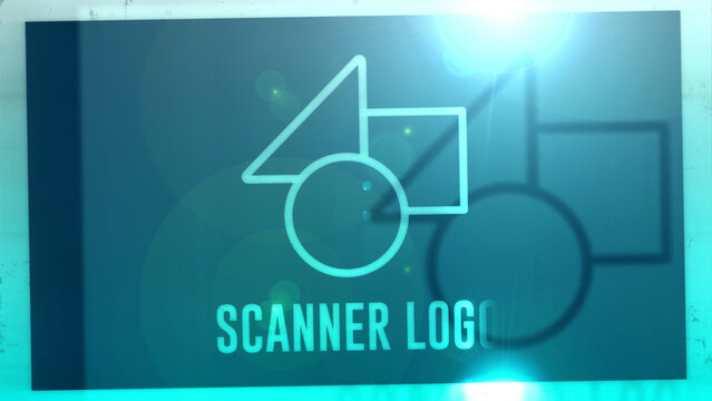 Optical Scanner Logo Reveal