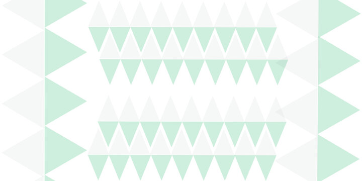 green-gray background image Abstract pattern of geometric figures Triangle.