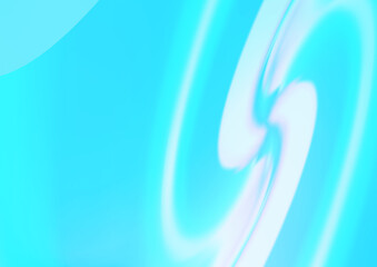 Light BLUE vector template with lava shapes.