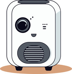 Creative Air Purifier Vector Graphic for Green Living Advocacy