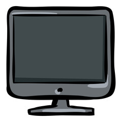 Display Hand Drawn Doodle Icon