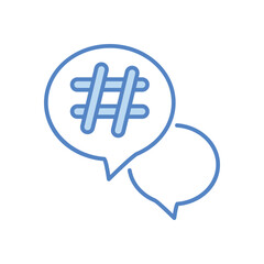 Hashtag icon