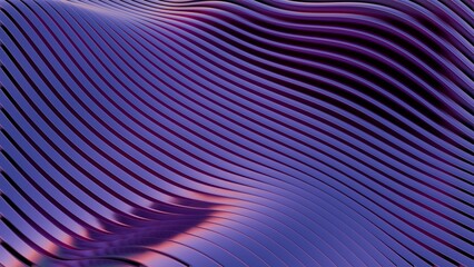 Obraz premium A 3D wave background tailored for creative ventures, delivering a dynamic and fluid canvas for innovative projects and visual storytelling.
