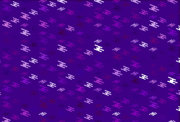 Light Purple vector template with repeated sticks.