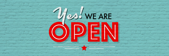 Yes! we are open - 757207127