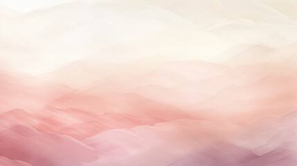 Fototapeta premium Abstract ombre watercolor background with Soft pink, Ivory, Rose gold