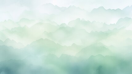  Abstract ombre watercolor background with Sage green, Sky blue, Light gray
