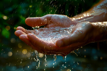 John the Baptist: Water Dripping Hand - 757210903