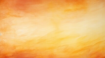 Abstract ombre watercolor background with Mustard yellow, Burnt orange, Deep terracotta