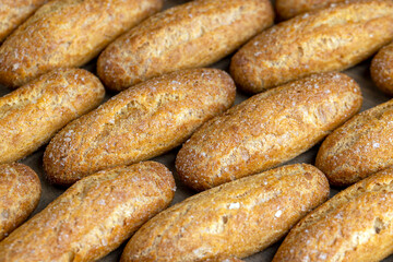 delicious sweet cookies with sugar on the table