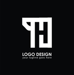 QD QD Logo Design, Creative Minimal Letter QD QD Monogram