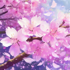 봄 벚꽃나무