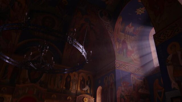 Orthodox church inside view