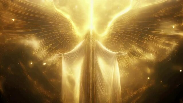 A golden angel
