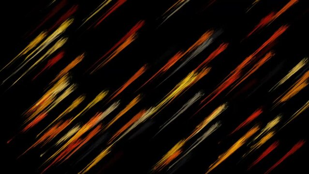 Abstract oil Painting Background. Colorful texture.  Brush stroke animation. Loop seamless background.