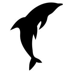 Fototapeta premium Sea Animal Silhouette