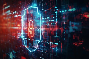 Obraz premium Cyber security, Data privacy, Data protection Internet and technology on virtual screen.