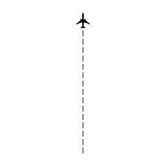 Airplane Dotted line