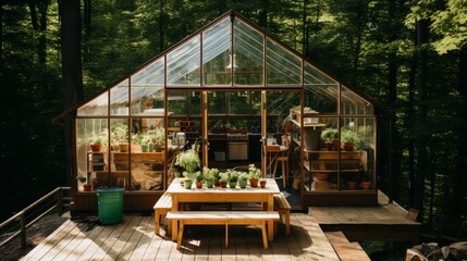 Spacious and modern greenhouses perfect for growing a wide array of stunning flowers