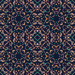 Palestinian colored carpet. Rich ornament for fabric design, handmade, interior decoration, textiles.