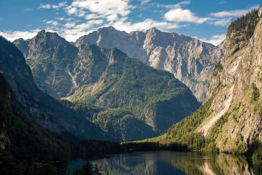 Scenery of the Alps of Bavaria