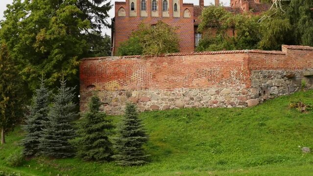 Teutonic castle in Sztum, Poland