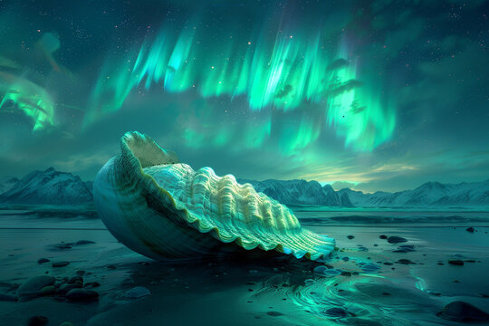 mythical creatures Aurora Borealis