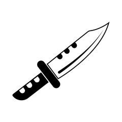 knife icon illustration vector