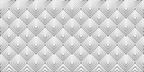 black and white seamless pattern - obrazy, fototapety, plakaty