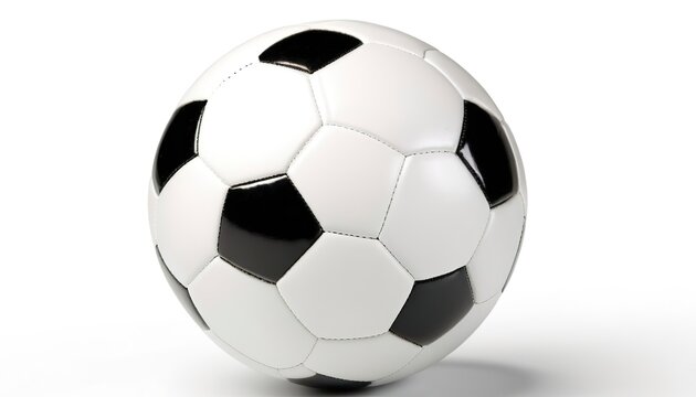 Soccer ball isolated with white background