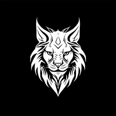 Lynx | Minimalist and Simple Silhouette - Vector illustration