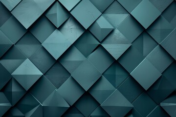 Geometric background with intricate patterns and shadows. The pattern is made of overlapping triangles, squares, and circles.