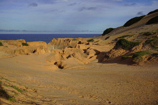 
Natural Monument of Beberibe, Labyrinth of the Cliffs of Morro Branco. Cear&aacute;, Brazil.
