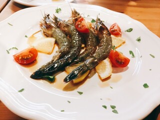 grilled food