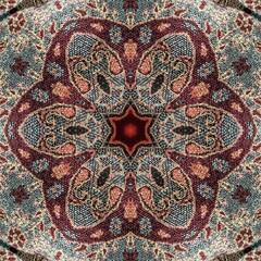 Print work for carpet, rug, tiles and flooring. Pattern design for the background. Turkish embroidery and batik concept