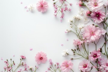 floral background with place for text or advertising
