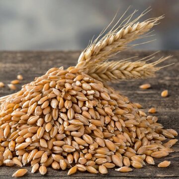 Un tas de bl&eacute; 