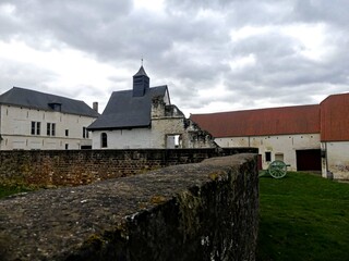 Waterloo, March 2024 - Visit to the Hougoumont farm, emblematic site of the battle between the...