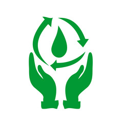 green eco symbol